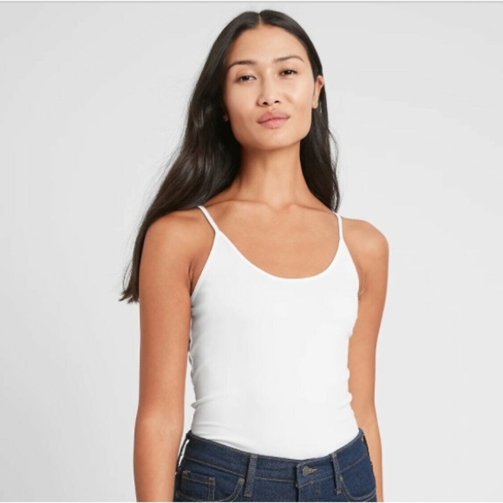 Banana Republic Layering Camisole – White – Size XS (NWOT)